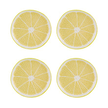 Load image into Gallery viewer, Bordallo Pinheiro Lemon Dessert Plate, Set of 4
