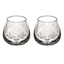 Load image into Gallery viewer, Vista Alegre Crystal Azul Old Fashioned Cups, Set of 2
