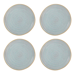 Casa Alegre Gemstone Moonstone Dessert Plate, Set of 4