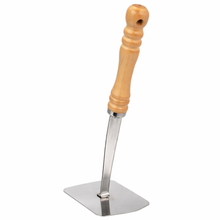 Load image into Gallery viewer, Crème Brûlée Sugar Caramelizing Paddle – Stainless Steel Burner Tool with Wooden Handle
