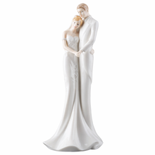 Load image into Gallery viewer, First Dance Bride &amp; Groom Porcelain Figurine - Wedding Couple Statue
