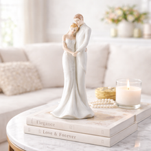 Load image into Gallery viewer, First Dance Bride &amp; Groom Porcelain Figurine - Wedding Couple Statue
