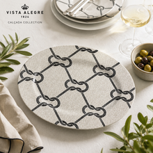 Load image into Gallery viewer, Vista Alegre Portuguese Cobblestone Platter
