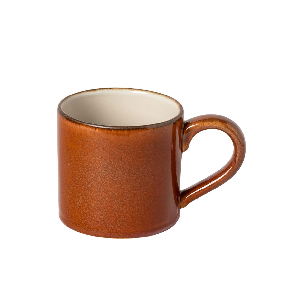Poterie Set of 4 Mugs Cream-Caramel