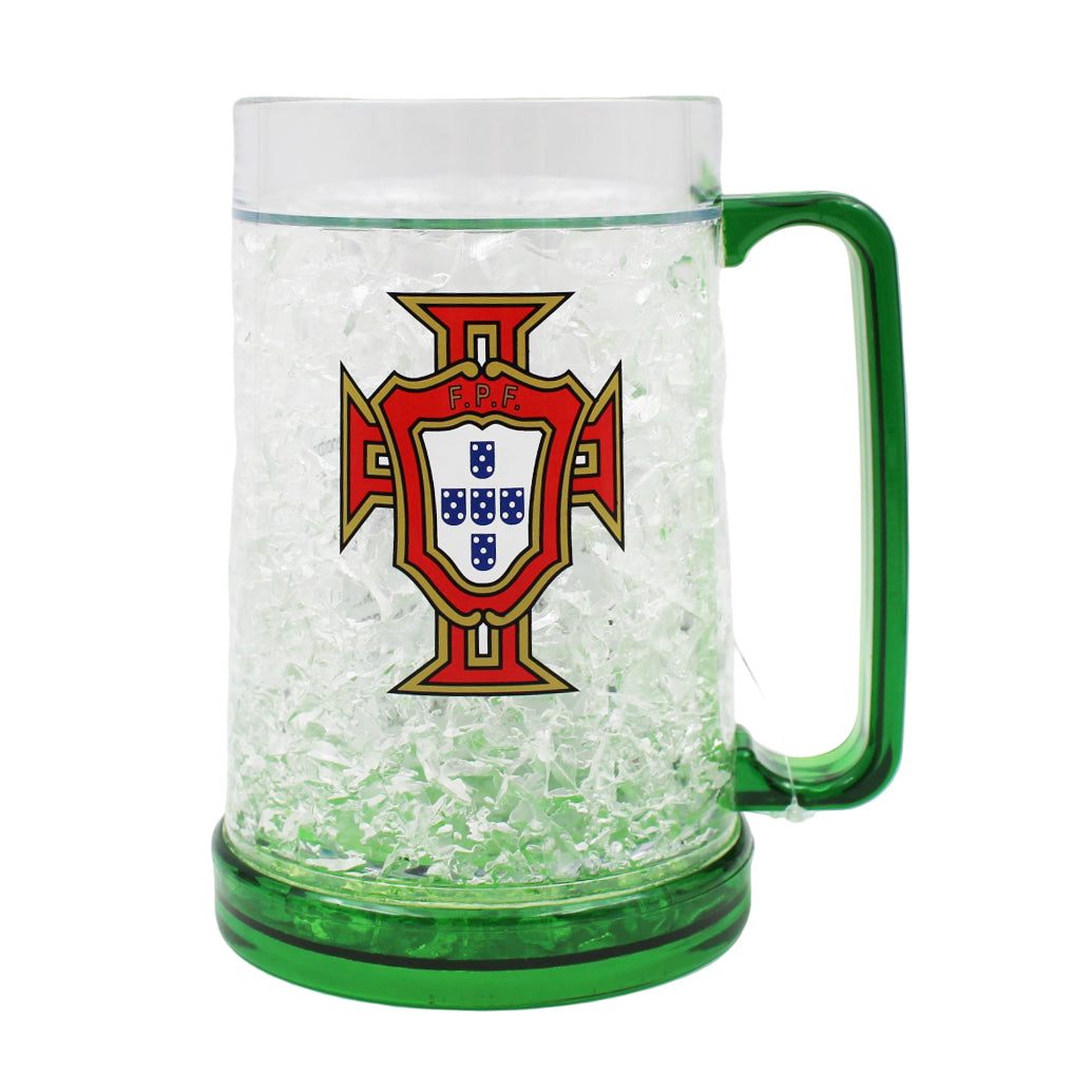 Portugal National Team FPF Soccer Futebol Fan Ice Mug
