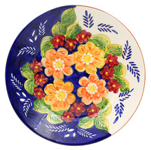 Load image into Gallery viewer, Xarazarte Primavera Large Decorative Plate, Hand-Painted Terracotta
