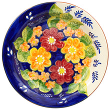 Load image into Gallery viewer, Xarazarte Primavera Extra Large Decorative Plate, Hand-Painted Terracotta
