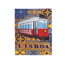 Load image into Gallery viewer, Traditional Lisbon Portugal Cork Eyeglass Case with Cleaning Cloth
