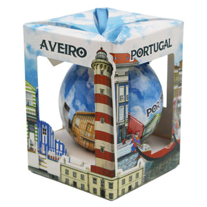 Traditional Aveiro Portugal Themed Christmas Ornament