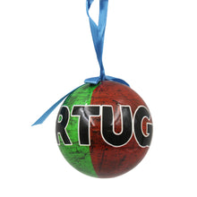 Load image into Gallery viewer, Traditional Portugal Themed Green and Red Christmas Ornament
