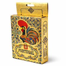 Load image into Gallery viewer, Portugal Playing Cards – Premium Plastic Deck with Azulejo Tile Design &amp; Barcelos Rooster
