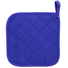 Load image into Gallery viewer, Portugal Azulejo Oven Mitt and Pot Holder Set – Blue &amp; White Tile Design
