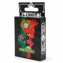 Load image into Gallery viewer, Portuguese Playing Cards Deck – Traditional Portugal Designs with Barcelos Rooster &amp; Cultural Scenes
