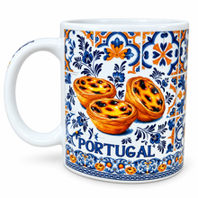 Load image into Gallery viewer, Portugal Pastel de Nata Ceramic Coffee Mug with Gift Box, 10 oz
