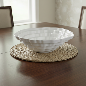 Vista Alegre Buffet White Wave Centerpiece