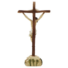 Load image into Gallery viewer, 17&quot; Decorative Made in Portugal Christ Crucifix Cross with Stand
