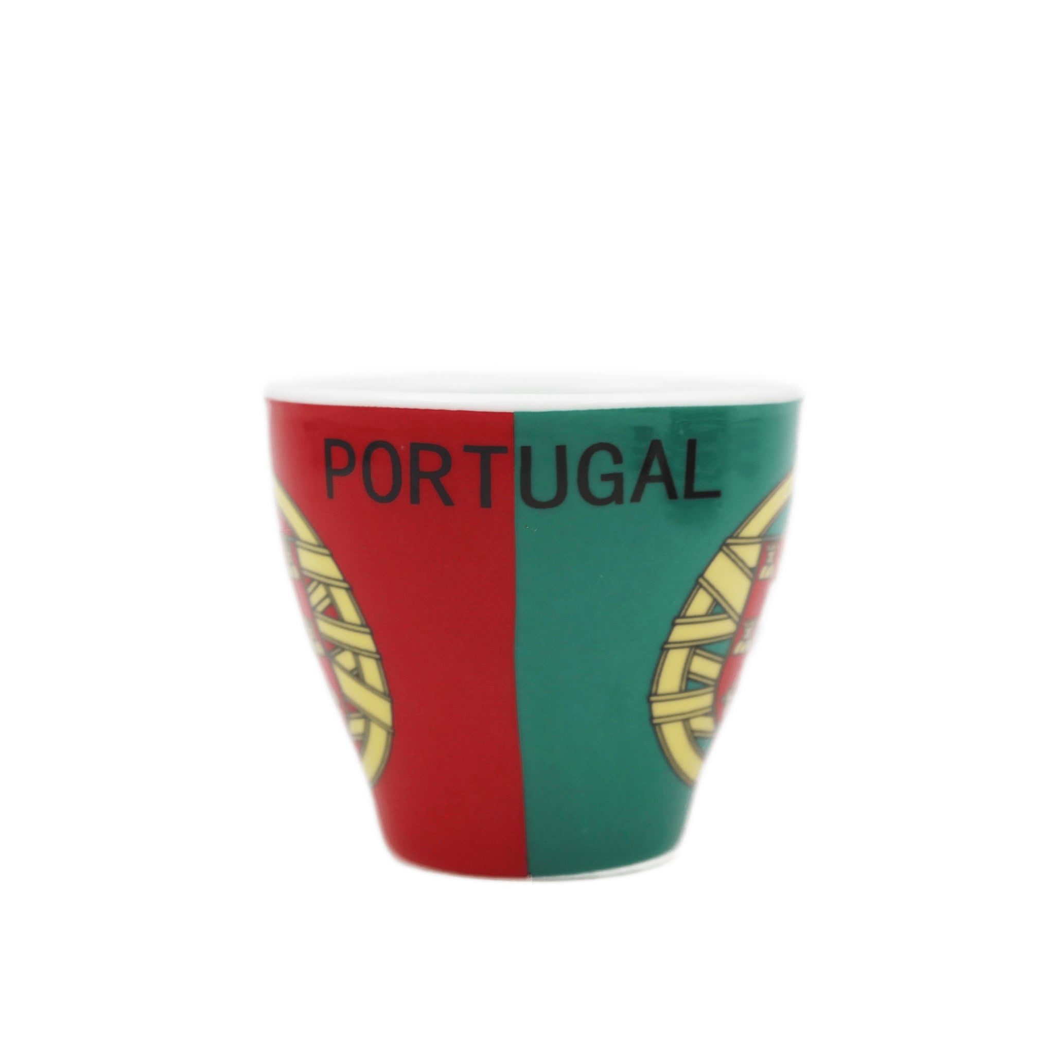 Espresso Set, Calçada Portuguesa Set of 4 Espresso Cups & Saucers