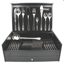 Load image into Gallery viewer, Dalper Paris 130-Piece Silverware Flatware Cutlery Stainless Steel 12 Person Set
