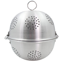 Load image into Gallery viewer, Large Aluminum Soup &amp; Stock Infuser Ball – Reusable Vegetable &amp; Herb Infuser
