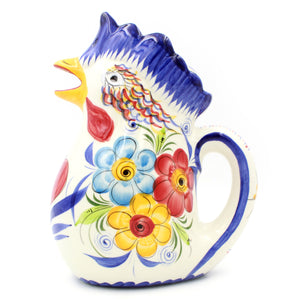 Hand-painted Decorative Traditional Portuguese Ceramic Pitcher
