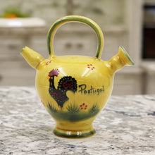 Load image into Gallery viewer, Hand-Painted Traditional Ceramic Rooster Decorative Canteen
