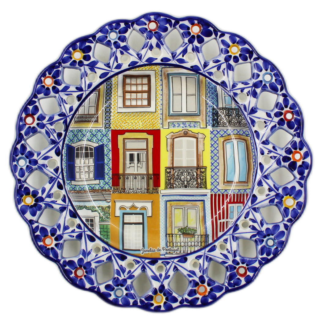 Hand-Painted Traditional Floral Portuguese Windows 11