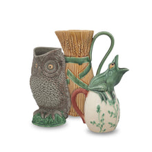 Load image into Gallery viewer, Bordallo Pinheiro Owl Pitcher
