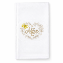 Load image into Gallery viewer, Portuguese Embroidered Cotton Tea Towels – Set of 2, 100% Cotton (28" x 20.5") - Mãe Floral
