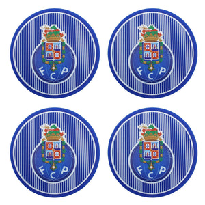 FC Porto FCP Portuguese Soccer Silicone Drinkware Coasters Set of 4