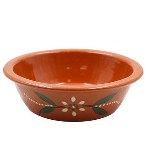 João Vale Hand-Painted Traditional Terracotta Salad Bowl