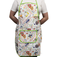 Load image into Gallery viewer, 100% Cotton Kitchen Apron, Oven Mitt and Pot Holder Set - Various Colors
