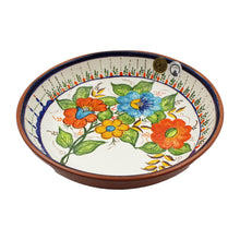 Load image into Gallery viewer, Hand-painted Portuguese Pottery Clay Terracotta Salad Bowl
