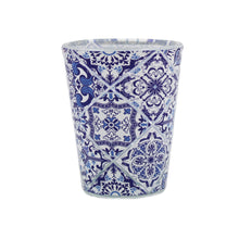 Load image into Gallery viewer, Azulejo Tile Themed Made in Portugal Blue Shot Glass, Set of 4
