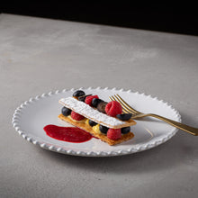 Load image into Gallery viewer, Costa Nova Pearl 9&quot; White Salad/Dessert Plate Set
