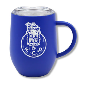 FC Porto Thermal Insulated Travel Mug with Lid, Stainless Steel