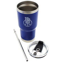 Load image into Gallery viewer, Porto Thermal Insulated Travel Mug with Lid and Straw, Stainless Steel
