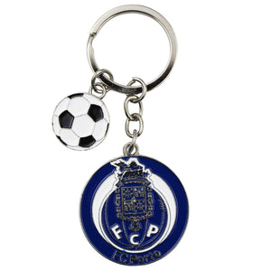 Officially Licensed Porto Mug and Keychain Set in Gift Box - Blue Mug & Keychain with Logo