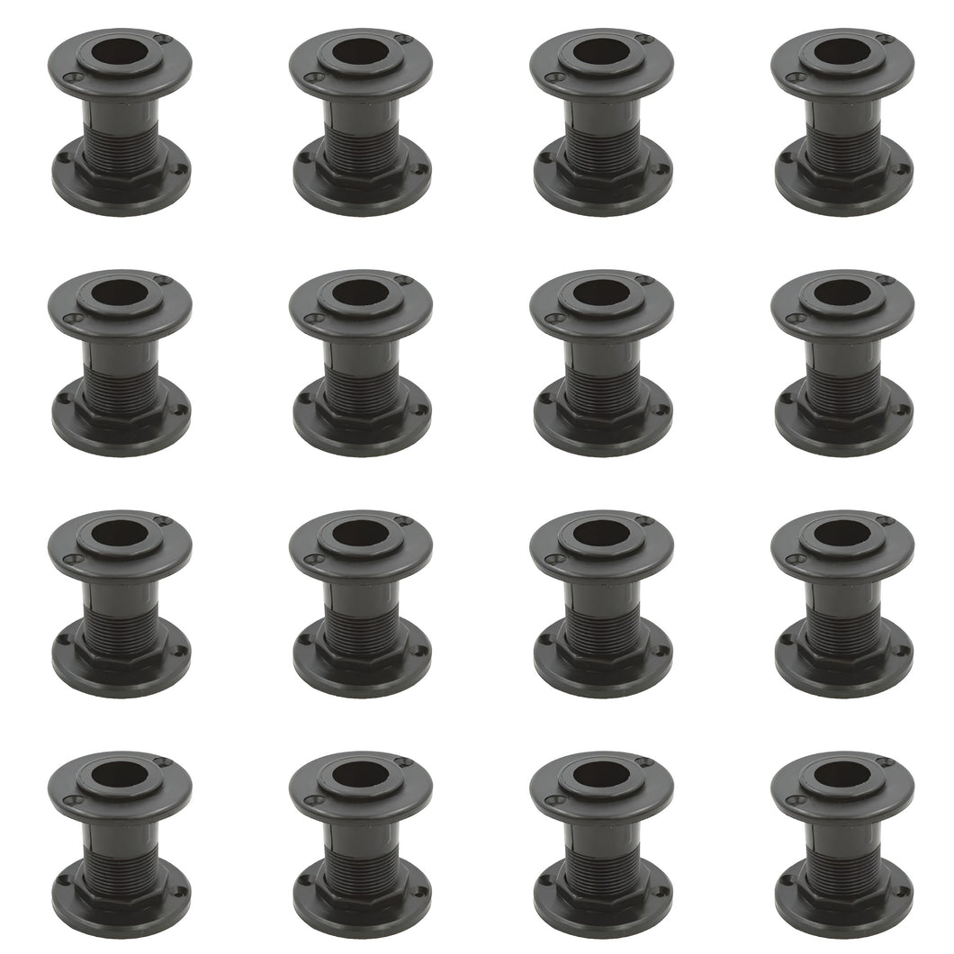 Set of 16 Plastic Foosball Table Rod Bearings - 5/8