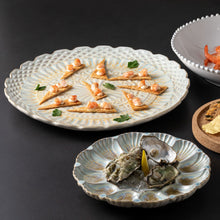 Load image into Gallery viewer, Costa Nova Cristal 16&quot; Nacar Round Platter
