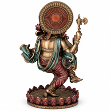 Load image into Gallery viewer, Dancing Ganesha Statue - Hindu Elephant Deity, 8.4"

