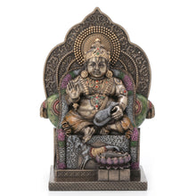 Load image into Gallery viewer, Lord Kubera Statue – Hindu God of Wealth &amp; Prosperity Decorative Sculpture
