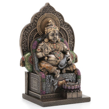 Load image into Gallery viewer, Lord Kubera Statue – Hindu God of Wealth &amp; Prosperity Decorative Sculpture
