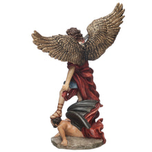 Load image into Gallery viewer, St. Michael the Archangel Statue – Catholic Resin Figurine with Sword, 6.4”
