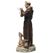 Load image into Gallery viewer, Saint Francis of Assisi Figurine with Animals
