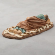 Load image into Gallery viewer, Sleeping Saint Joseph Figurine – Religious Statue of St. Joseph Resting on Blanket
