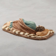 Load image into Gallery viewer, Sleeping Saint Joseph Figurine – Religious Statue of St. Joseph Resting on Blanket
