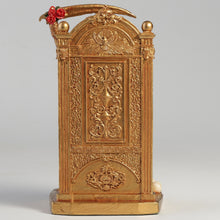Load image into Gallery viewer, Santa Muerte On Throne With Scythe And Scale Firgurine
