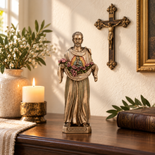 Load image into Gallery viewer, Saint Juan Diego Cuauhtlatoatzin Statue, 8.1"
