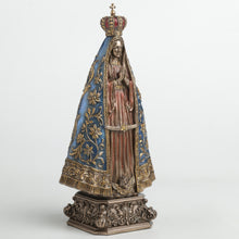 Load image into Gallery viewer, Our Lady of Aparecida Statue – Catholic Cold Cast Bronze Figurine, 9.5”
