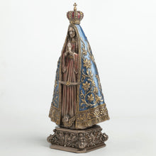 Load image into Gallery viewer, Our Lady of Aparecida Statue – Catholic Cold Cast Bronze Figurine, 9.5”
